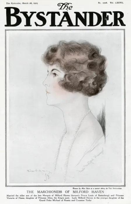 Framed Print : Marchioness of Milford Haven by Alan Stern