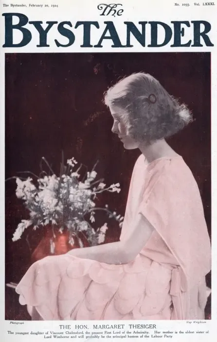 Framed Print : Margaret Thesiger (1911-1991) youngest daughter of Frederic Thesiger
