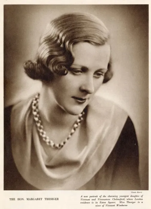 Framed Print : Margaret Thesiger, later Monck (1911-1991), youngest daughter of Frederic Thesiger Framed Print : Margaret Thesiger, later Monck (1911-1991), youngest daughter of Frederic Thesiger