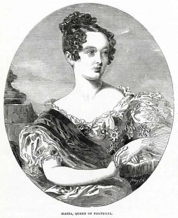Framed Print : Maria II of Portugal Framed Print : Maria II of Portugal