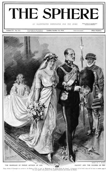Framed Print : Marriage Connaught Fife Framed Print : Marriage Connaught Fife