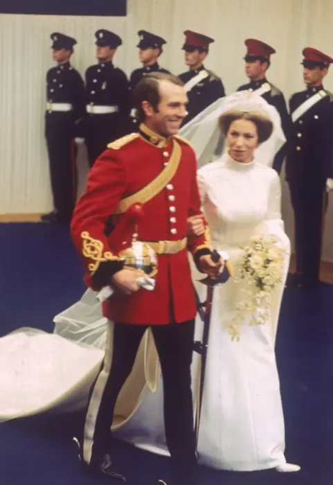 Framed Print : Marriage of Princess Anne to Mark Phillips Framed Print : Marriage of Princess Anne to Mark Phillips