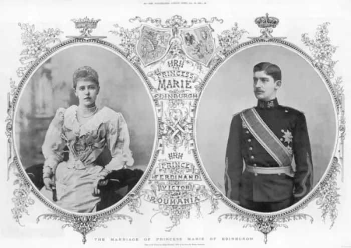 Framed Print : The marriage of Princess Marie of Edinburgh Framed Print : The marriage of Princess Marie of Edinburgh