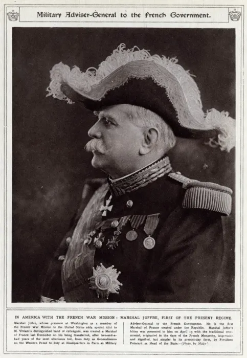 Framed Print : Marshal Joffre, Adviser-Genaral to the French Government Framed Print : Marshal Joffre, Adviser-Genaral to the French Government