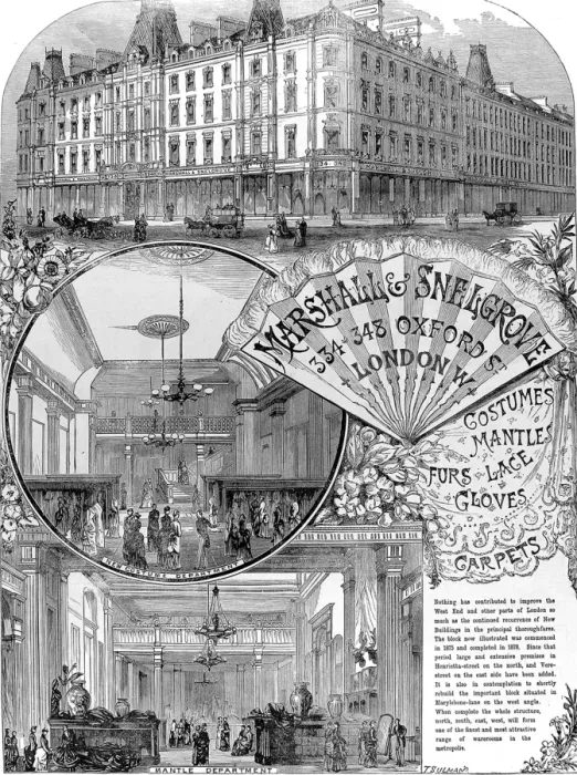 Framed Print : Marshall & Snelgrove Department Store, 1884