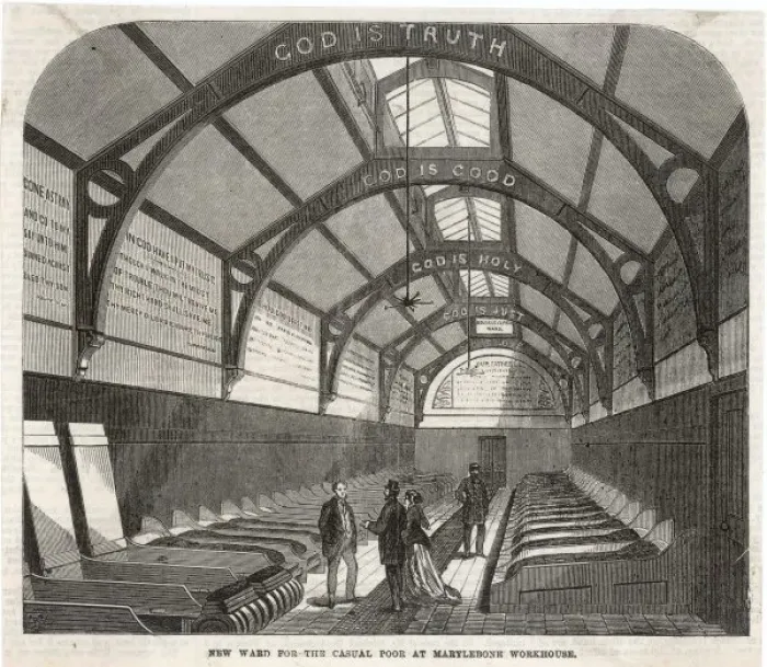 Framed Print : Marylebone Workhouse Framed Print : Marylebone Workhouse
