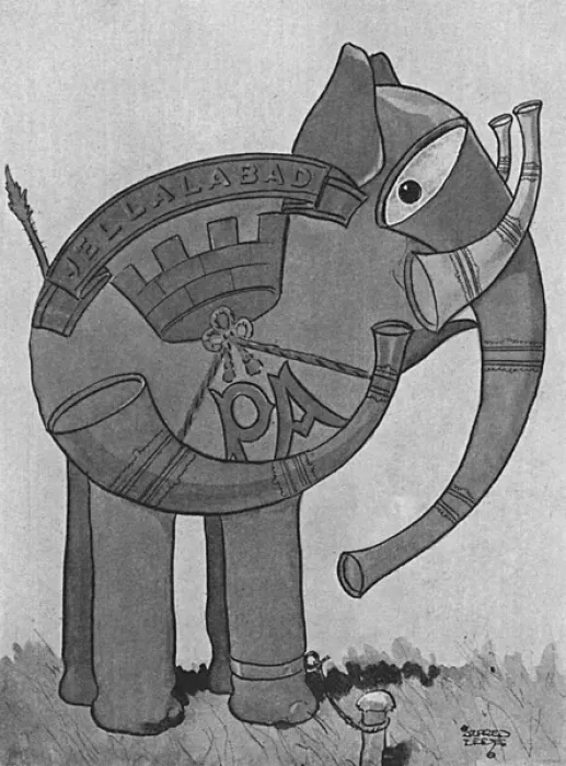 Framed Print : Masbadges - 11. The Jellaphant