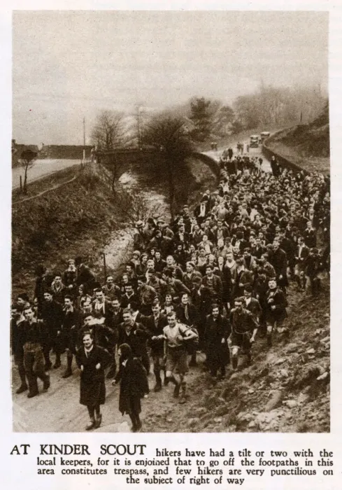 Framed Print : Mass trespass at Kinder Scout Framed Print : Mass trespass at Kinder Scout