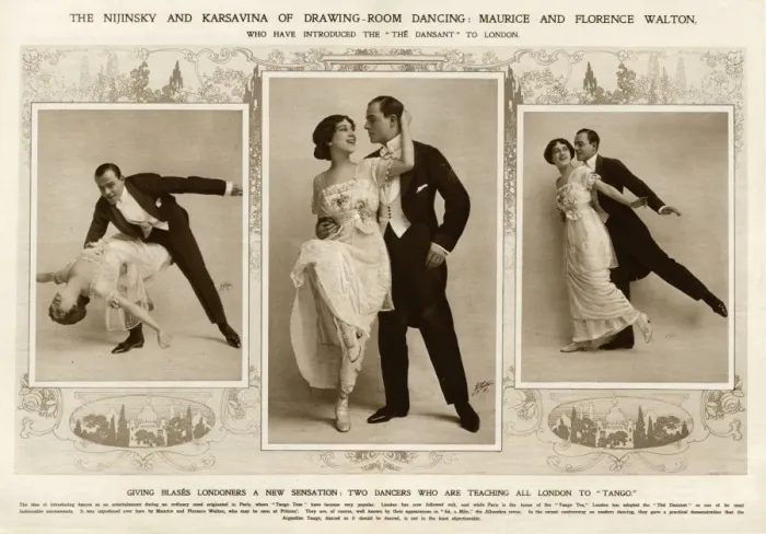 Framed Print : Maurice and Florence Walton Framed Print : Maurice and Florence Walton