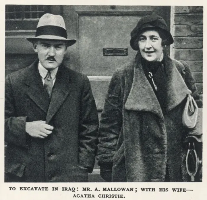 Framed Print : Max Mallowan and Agatha Christie Framed Print : Max Mallowan and Agatha Christie