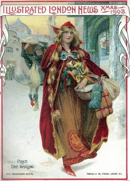 Framed Print : Medieval Christmas