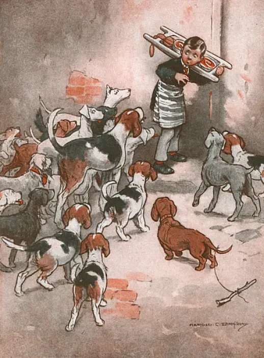 Framed Print : The Meet by Harold C. Earnshaw Framed Print : The Meet by Harold C. Earnshaw