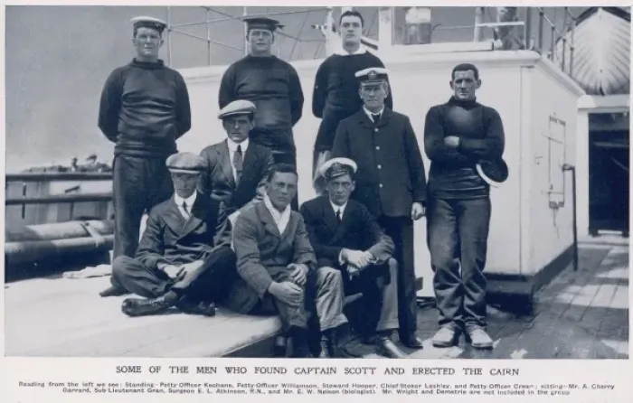 Framed Print : Some of the men who found Captain Scott Framed Print : Some of the men who found Captain Scott