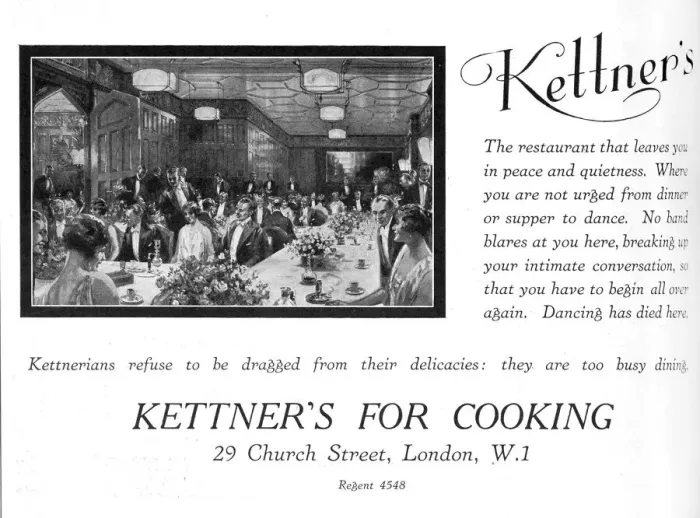 Framed Print : Menu for Kettners restaurant Framed Print : Menu for Kettners restaurant