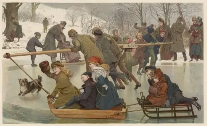 Framed Print : Merry Go Round on Ice Framed Print : Merry Go Round on Ice