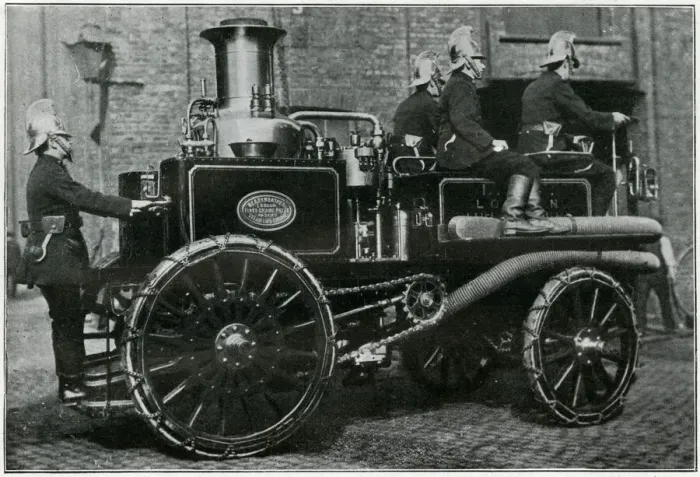 Framed Print : Merryweather fire-engine 1905 Framed Print : Merryweather fire-engine 1905