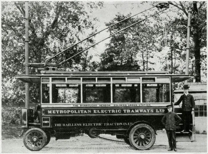 Framed Print : Metropolitan Electric Tramways Ltd 1909 Framed Print : Metropolitan Electric Tramways Ltd 1909