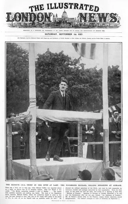 Framed Print : Michael Collins at Armagh, 1921 Framed Print : Michael Collins at Armagh, 1921