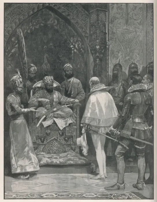 Framed Print : Mildenhall in India 1599 Framed Print : Mildenhall in India 1599