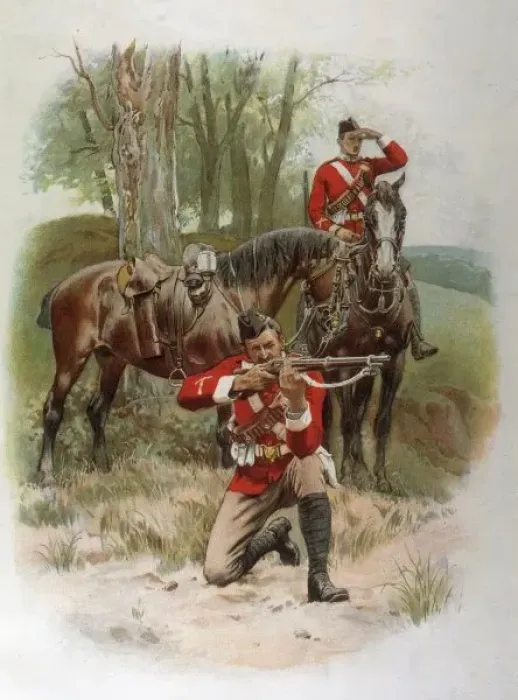 Framed Print : Military / Infantry Framed Print : Military / Infantry