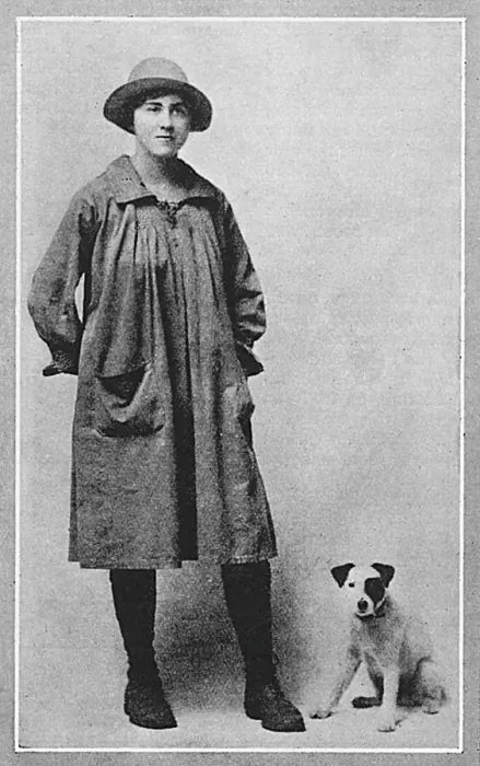 Framed Print : Miss Angel Archdale as a land girl Framed Print : Miss Angel Archdale as a land girl