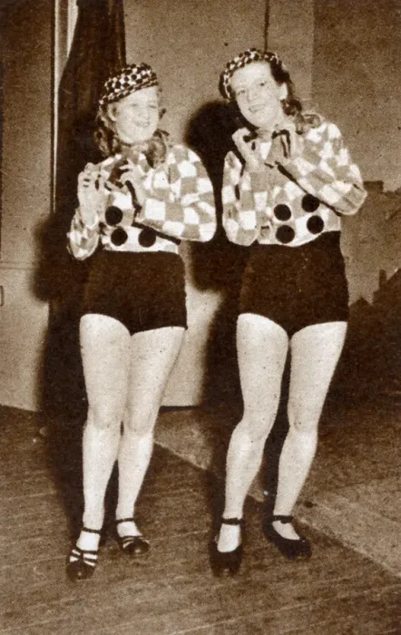 Framed Print : Miss Kristin Gudmundsdottir and Miss Svava Jons tap-dancing Framed Print : Miss Kristin Gudmundsdottir and Miss Svava Jons tap-dancing