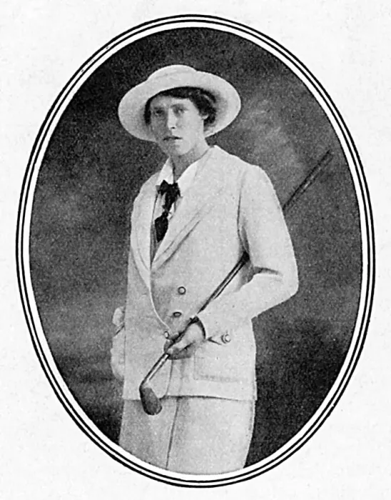 Framed Print : Miss M. N. Fraser, Scottish golf captain, WW1 Framed Print : Miss M. N. Fraser, Scottish golf captain, WW1