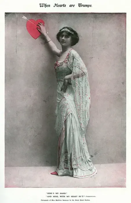 Framed Print : Miss Madeline Seymour - When Hearts are Trumps Framed Print : Miss Madeline Seymour - When Hearts are Trumps