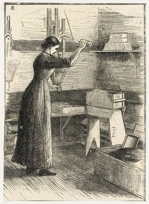 Framed Print : Mixing Dynamite into Cartridges Framed Print : Mixing Dynamite into Cartridges