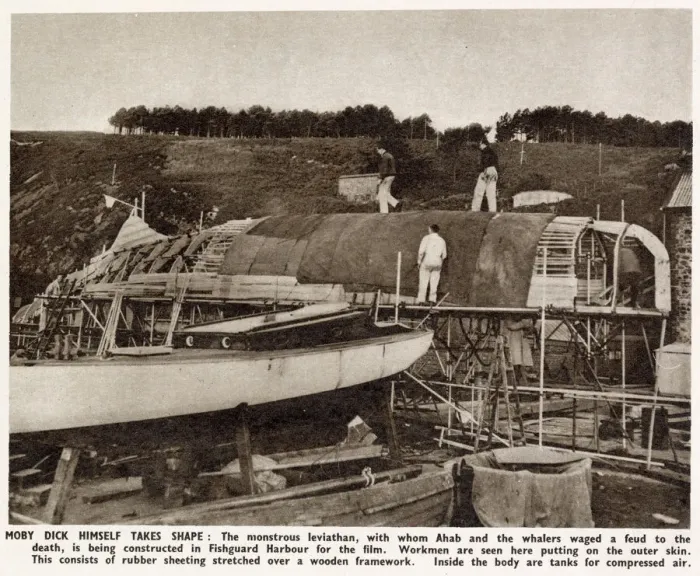Framed Print : Moby Dick himself takes shape: The monstrous leviathan, with whom Ahab Framed Print : Moby Dick himself takes shape: The monstrous leviathan, with whom Ahab