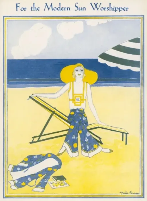 Framed Print : For the Modern Sun Worshipper by Gordon Conway Framed Print : For the Modern Sun Worshipper by Gordon Conway
