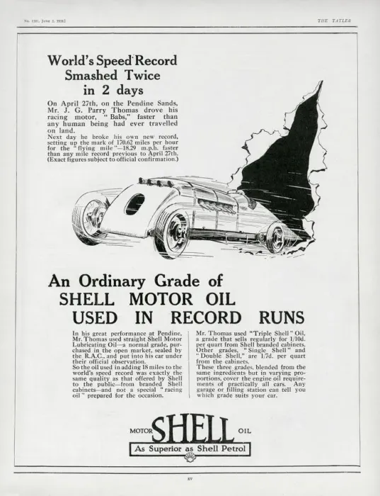 Framed Print : Motor Shell Oil Advertisement