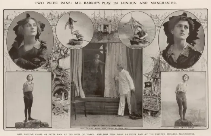 Framed Print : Mr Barries play in London and Manchester