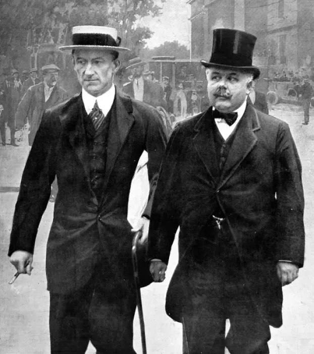 Framed Print : Mr Percy Holden Illingworth, MP, and Lord Murray Framed Print : Mr Percy Holden Illingworth, MP, and Lord Murray