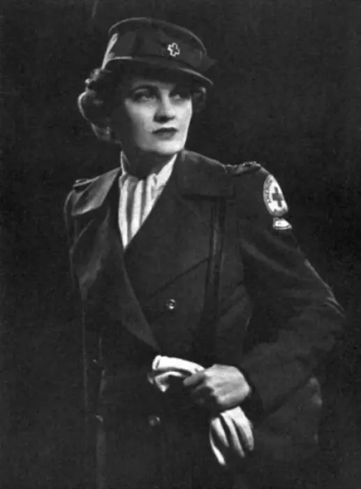 Framed Print : Mrs Charles Sweeny in American Red Cross uniform Framed Print : Mrs Charles Sweeny in American Red Cross uniform