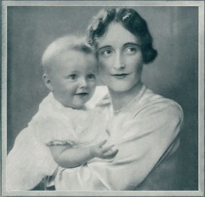 Framed Print : Mrs Cunningham-Reid (Mary Ashley) and son Framed Print : Mrs Cunningham-Reid (Mary Ashley) and son
