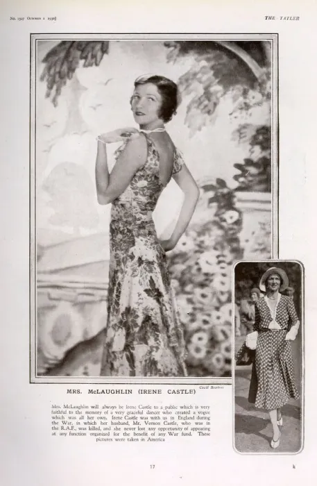 Framed Print : Mrs McLaughlin (Irene Castle) Framed Print : Mrs McLaughlin (Irene Castle)