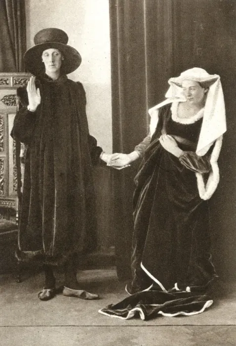 Framed Print : Mrs Spencer-Watson and Miss Mary Spencer-Watson
