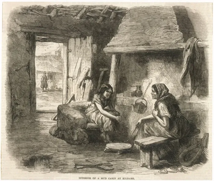 Framed Print : Mud cabin at Kildare, Ireland Framed Print : Mud cabin at Kildare, Ireland