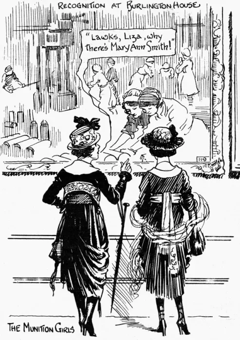 Framed Print : The Munition Girls by Bernhard Hugh Framed Print : The Munition Girls by Bernhard Hugh