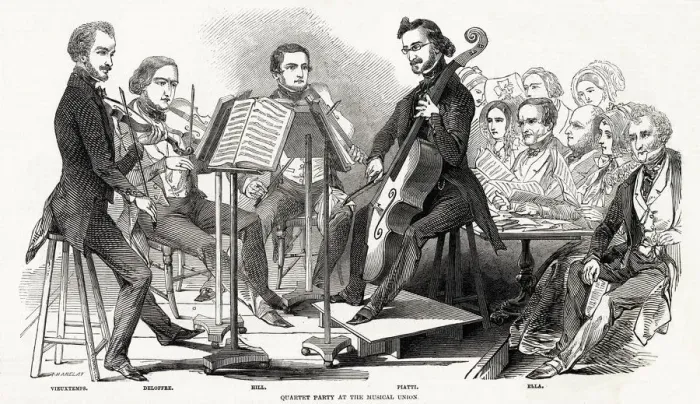 Framed Print : MUSIC  /  CHAMBER  /  QUARTET