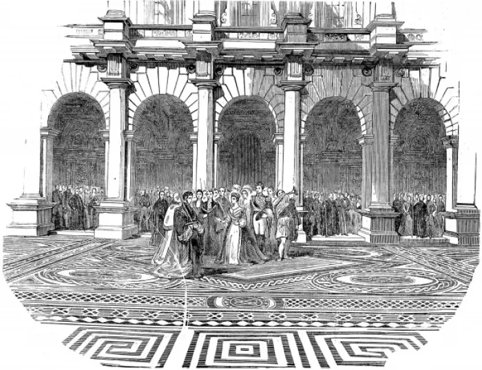Framed Print : The Naming and Proclaiming of the Royal Exchange, London Framed Print : The Naming and Proclaiming of the Royal Exchange, London