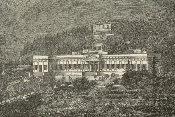 Framed Print : Napoleons Villa, Elba