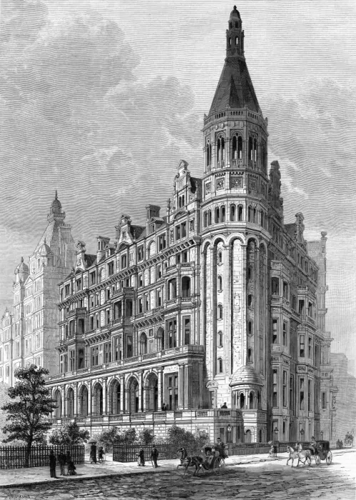 Framed Print : The National Liberal Club, London, 1885 Framed Print : The National Liberal Club, London, 1885