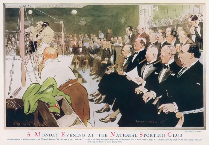Framed Print : National Sporting Club