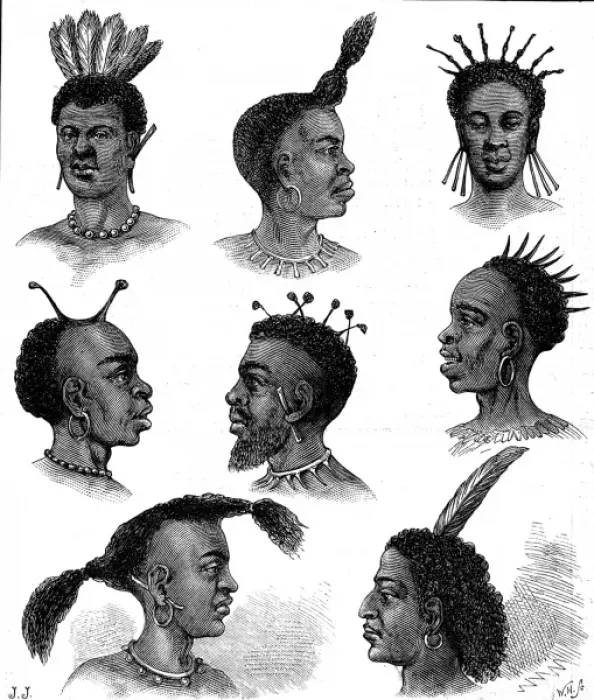 Framed Print : Natives of Ugogo, East Central Africa, 1874 Framed Print : Natives of Ugogo, East Central Africa, 1874