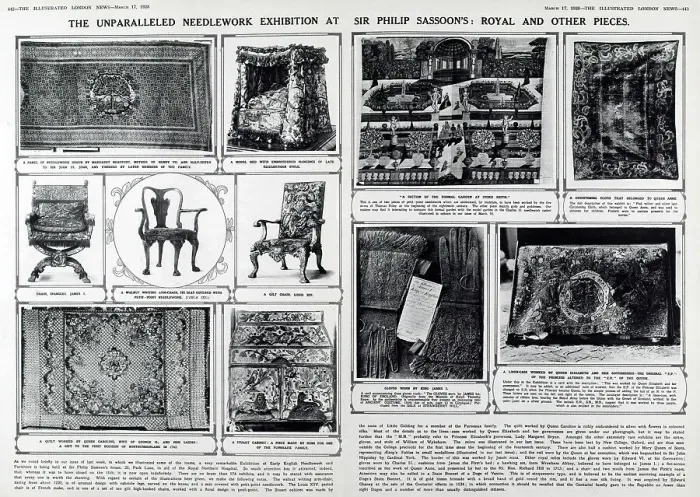 Framed Print : Needlework exhibition Framed Print : Needlework exhibition