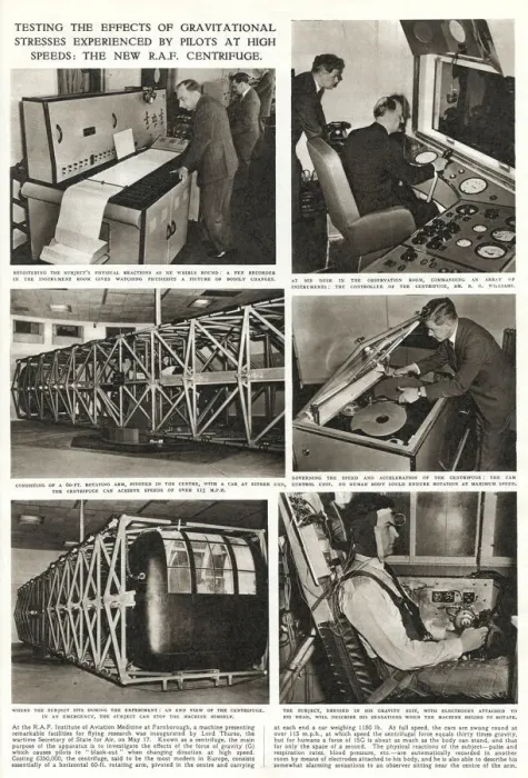 Framed Print : The new R. A. F. Centrifuge 1955 Framed Print : The new R. A. F. Centrifuge 1955