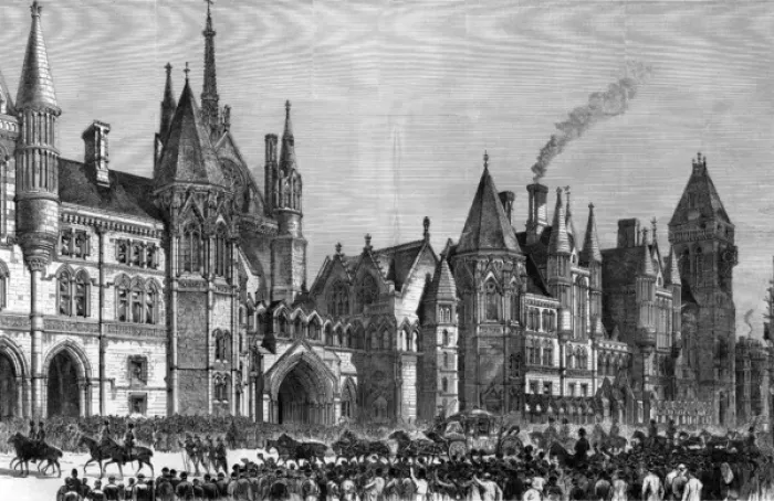 Framed Print : The New Royal Courts of Justice