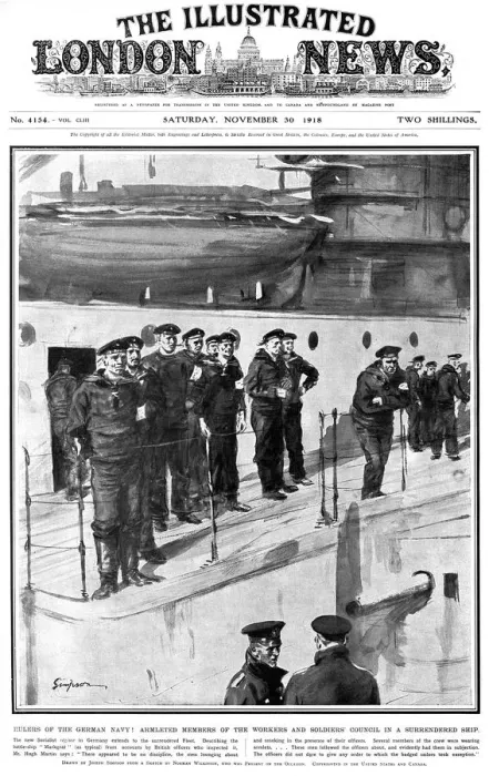 Framed Print : New rulers of the German Navy